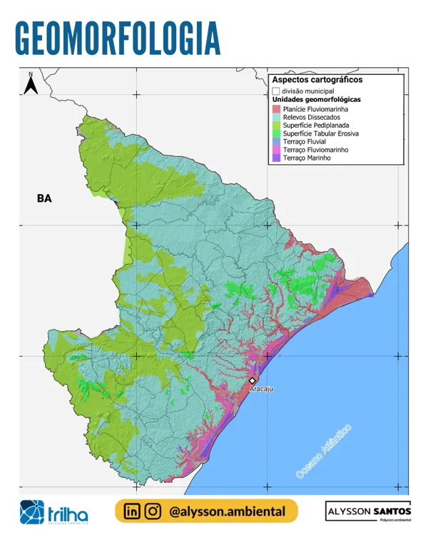 Geomorfologia de Sergipe