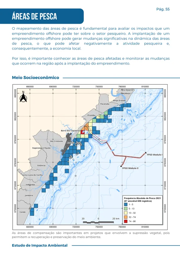 Áreas de pesca